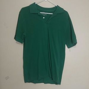 Short Sleeve Green Polo
